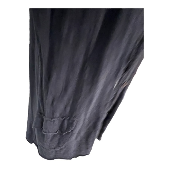 Fenini jacket with distressed edging.  Size medium.   Blue/navy in color. - Picture 2 of 7